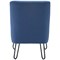 Jemini Reception Armchair, Hairpin Leg, Navy Jemini Reception Armchair, Hairpin Leg, Navy