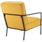 Jemini Wire Frame Reception Armchair, Mustard