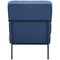 Jemini Wire Frame Reception Armchair, Navy