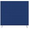 Jemini Floor Standing Screen, 1400x1200mm, Blue