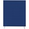 Jemini Floor Standing Screen, 1400x1600mm, Blue