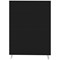 Jemini Floor Standing Screen, 1400x1800mm, Black