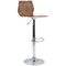 Jemini Stork High Stool, Walnut