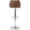 Jemini Stork High Stool, Walnut