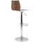 Jemini Stork High Stool, Walnut