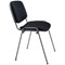 Jemini Ultra Multipurpose Black Frame Stacking Chair, Black