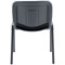 Jemini Ultra Multipurpose Black Frame Stacking Chair, Black