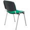 Jemini Ultra Multipurpose Chrome Frame Stacking Chair, Green