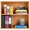 Serrion Premium Bookcase 750x400x726mm Bavarian Beech