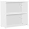 Serrion Premium Bookcase 750x400x726mm White