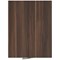 Avior Executive Under Desk Pedestal, Walnut