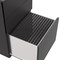 Jemini Contract 3 Drawer Steel Mobile Desk Pedestal, Black