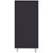 Jemini Floor Standing Screen, 800x1600mm, Black