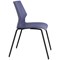 Jemini Uni 4 Leg Chair - Blue/Grey
