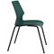 Jemini Uni 4 Leg Chair - Green/Grey