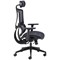Arista Lena High Back Executive Mesh Chair, Black