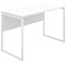 Soho Square Leg Desk, 1200mm, White Top, White Leg