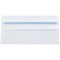 Q-Connect DL Envelopes, Self Seal, 120gsm, White, Pack of 1000