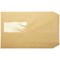 Q-Connect C5 Envelopes, Window, Peal and Seal, 115gsm, White, Pack of 500