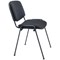 First Ultra Multipurpose Black Frame Stacking Chair, Charcoal