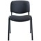 First Ultra Multipurpose Black Frame Stacking Chair, Charcoal