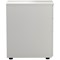 First 3 Drawer Desk High Pedestal, 600mm Deep, White