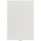 First 3 Drawer Desk High Pedestal, 600mm Deep, White