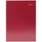 5 Star A4 Appointment Desk Diary, Day Per Page, Burgundy, 2026