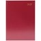 Desk Diary Day Per Page Appt A4 Burgundy 2027