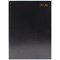 5 Star A4 Desk Diary, Day Per Page, Black, 2026