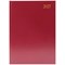 Desk Diary Week To View A4 Burgundy 2027