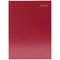 5 Star A5 Appointment Desk Diary, Day Per Page, Burgundy, 2026