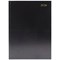 5 Star A5 Desk Diary, 2 Day Per Page, Black, 2026