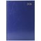 5 Star A5 Desk Diary, 2 Day Per Page, Blue, 2026