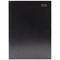 5 Star A5 Desk Diary, Week To View, Black, 2026