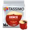 Tassimo Kenco Americano Smooth Coffee 128g 16 Pods x5 Packs (Pack of 80)