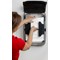 Katrin Folded Hand Towel Dispenser, Black