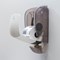 Katrin System Toilet Roll Dispenser with Core Catcher, White