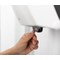 Katrin Plastic System Paper Towel Roll Dispenser, White