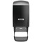 Katrin System Toilet Roll Dispenser with Core Catcher, Black
