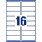 Avery Laser Address Label 99.1x33.9mm 16 Per A4 Sheet White (Pack 640 Labels) L7162-40