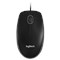 Logitech B100 Mouse, Wired, Black