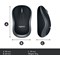 Logitech M185 Ambidextrous Optical Mouse, Wireless, Grey