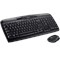 Logitech MK330 Keyboard and Mouse Set, Wireless, Black