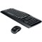 Logitech MK330 Keyboard and Mouse Set, Wireless, Black