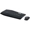 Logitech MK850 Performance keyboard Mouse included RF Wireless + Bluetooth Qwertz German Black