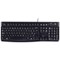 Logitech K120 Keyboard, Wired, Black