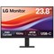 LG 24in Monitor VA FHD 100Hz Curved With HDMI + USB-C