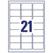 Avery Laser Recycled Address Label 63.5x38.1mm 21 Per A4 Sheet White (Pack 315 Labels) LR7160-15