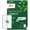 Avery Laser Recycled Address Label 99.1x33.9mm 16 Per A4 Sheet White (Pack 240 Labels) LR7162-15